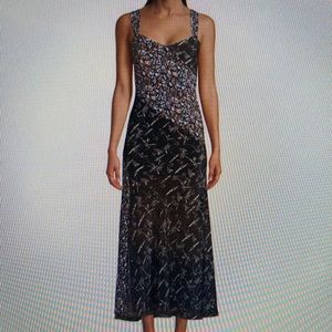 Robert Graham Andrea Mixed Print Dress